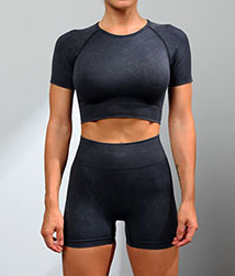 Amy seamless yoga short co-ord