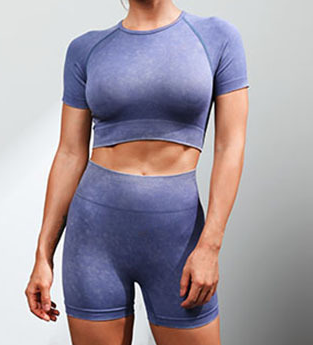 Amy seamless yoga short co-ord