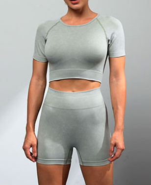 Amy seamless yoga short co-ord